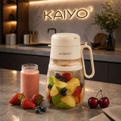 Máy sinh tố cầm tay Kaiyo KHB-4175 1000ml trắng be