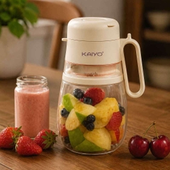 Máy sinh tố cầm tay Kaiyo KHB-4175 1000ml trắng be