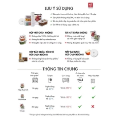 BỘ HÚT CHÂN KHÔNG ZWILLING 27 MÓN + TẶNG 1 MÁY HÚT CHÂN KHÔNG