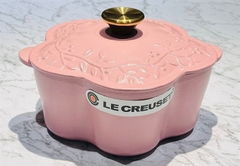 NỒI GANG LE CREUSET ELEGENT SUGAR PINK 20CM