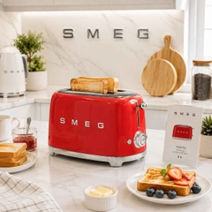 MÁY NƯỚNG BÁNH MỲ SMEG TSF01RDEU ĐỎ/XANH MINT/XANH NGỌC/XANH LÌ