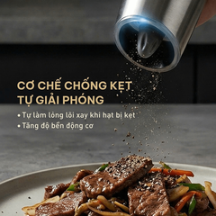 MÁY XAY TIÊU CẢM ỨNG TRỌNG LỰC GKÖCH KYMQ-57A