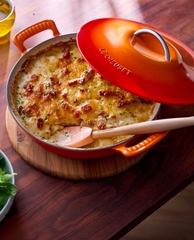 Chảo gang Le Creuset Modern Heritage 28cm màu cam