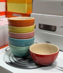 SET 6 BÁT TÔ LE CREUSET RAINBOW CẦU VỒNG 13CM 450ML . MADE IN THAILAND