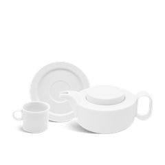 Bộ trà 0.38 L - Gastroline - Trắng