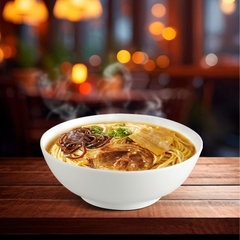Tô thấp 18 cm - Jasmine Lys - Trắng Ngà