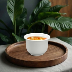 Thố 0.88L + nắp Daisy Lys - Trắng Ngà 068852000
