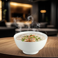 Tô cao 18 cm - Jasmine Lys - Trắng Ngà