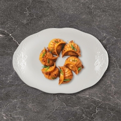 Dĩa oval 32cm - Đài Các IFP - Chỉ Bạch Kim