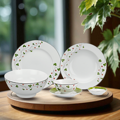 Bộ Đồ Ăn 36 Sản Phẩm - Jasmine - Hoa May Mắn