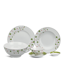 Bộ Đồ Ăn 36 Sản Phẩm - Jasmine - Hoa May Mắn