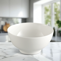 Tô Cao Minh Long 23 Cm - Jasmine Lys - Trắng Ngà
