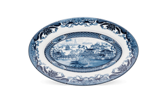 Dĩa Oval 37 cm - Hoàng Cung - Hồn Việt