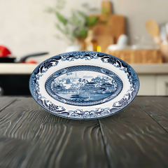 Dĩa Oval 37 cm - Hoàng Cung - Hồn Việt