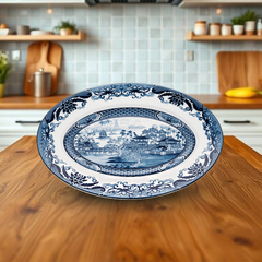 Dĩa Oval 37 cm - Hoàng Cung - Hồn Việt