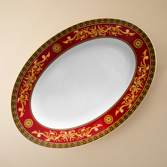 Dĩa Oval 37 cm - Hoàng Cung - Quốc Sắc