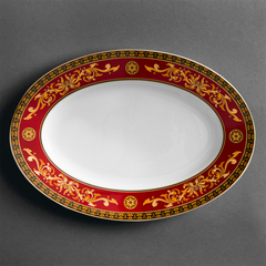 Dĩa Oval 37 cm - Hoàng Cung - Quốc Sắc