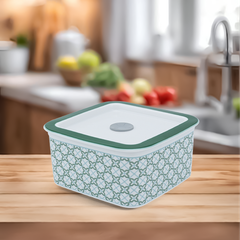 Hộp dưỡng sinh vuông đựng thực phẩm 15 cm + Nắp