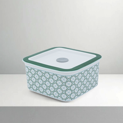 Hộp dưỡng sinh vuông đựng thực phẩm 15 cm + Nắp