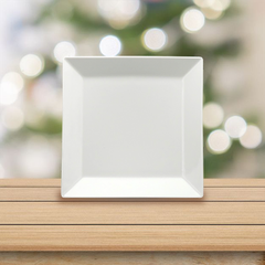 Dĩa vuông 27 cm - Misc Assortment - Trắng