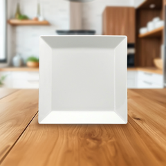 Dĩa vuông 27 cm - Misc Assortment - Trắng