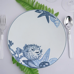 Dĩa sâu lòng 21 cm (KL) - Timeless - Đại Dương Sương Mờ