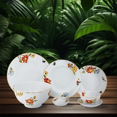 Bộ đồ ăn 25 sản phẩm (B) - Camellia - Cát Tường