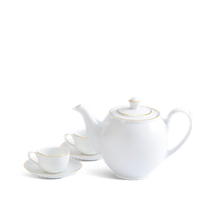 Bộ trà 0.65 L - Camellia - Chỉ Vàng