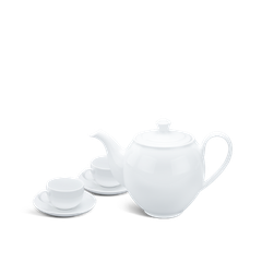 Bộ trà 0.5 L Camellia - Trắng