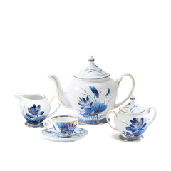 Bộ trà 1.3 L - Hoàng Cung - Sen Vàng