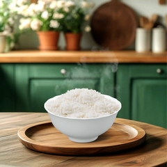 Chén cơm 11.5 cm - Mẫu Đơn - Trắng