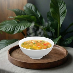 Chén súp - Jasmine - Trắng