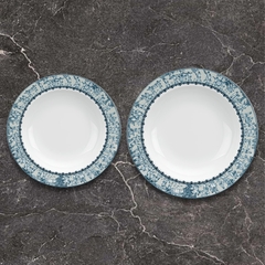 Dĩa súp 20cm - Jasmine - Vinh Quy Nhạt