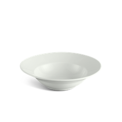 Dĩa vành sâu 23 cm Jasmine Lys Trắng Ngà