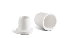 Hủ tăm 8cm + nắp Jasmine Lys - Trắng Ngà