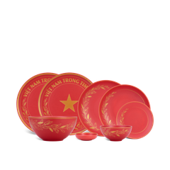 Bộ đồ ăn - Timeless - Rực rỡ Việt Nam (10 sản phẩm và 20 sản phẩm)
