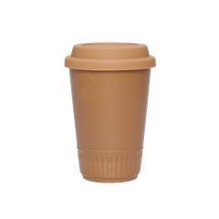 Ly cao 0.40 L + nắp silicon - Misc Assortment - Màu Nâu (M)
