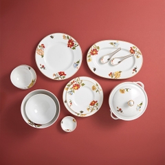 Bộ đồ ăn 6 người 25 sản phẩm - Camellia - Cát Tường
