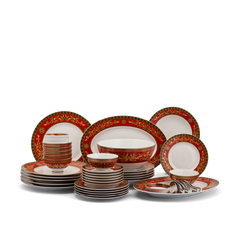 Bộ đồ ăn Âu-Á 45 sản phẩm - Hoàng Cung - Quốc Sắc