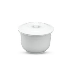 Thố trung 0.88L + nắp - Daisy - Trắng