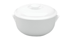 Thố 15 cm + nắp - Jasmine - Trắng Ngà