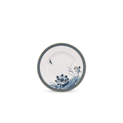 Dĩa tròn 20cm - Hoàng Cung - Sen Vàng