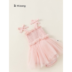 Body sơ sinh công chúa hai dây xinh xắn M.bang cho bé gái