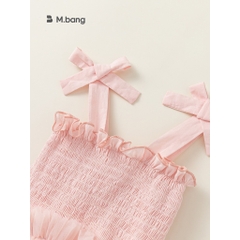 Body sơ sinh công chúa hai dây xinh xắn M.bang cho bé gái