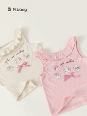 Quần áo bé gái Mbang cộc tay cho bé chất liệu thoáng mát siêu cute cho bé, Quần áo bé gái Mbang xinh xắn
