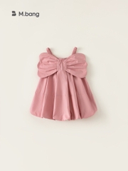 Váy bé gái Mbang cánh tiên dáng bí ngô siêu cute, Váy bé gái mùa hè Mbang chất nhẹ mát