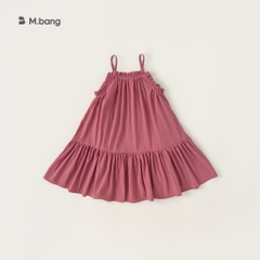 Váy maxi cổ yếm 2 lớp sang chảnh M.bang cho bé gái