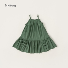 Váy maxi cổ yếm 2 lớp sang chảnh M.bang cho bé gái