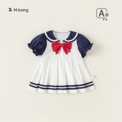 Váy và body sơ sinh vải cotton siêu mềm thoáng M.bang cho bé trai, bé gái
