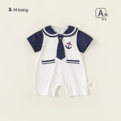 Váy và body sơ sinh vải cotton siêu mềm thoáng M.bang cho bé trai, bé gái